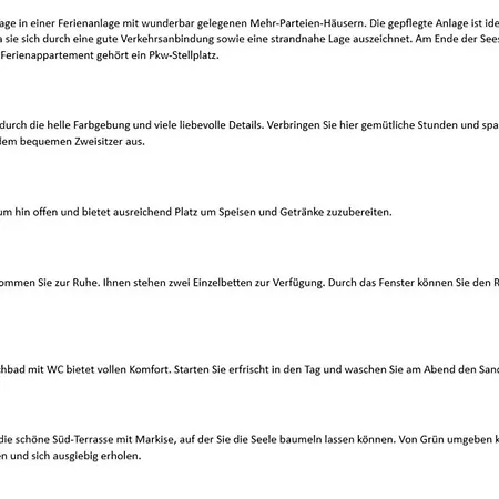 Seestern - Seestr 4 B, App 1 Appartamento Wenningstedt-Braderup